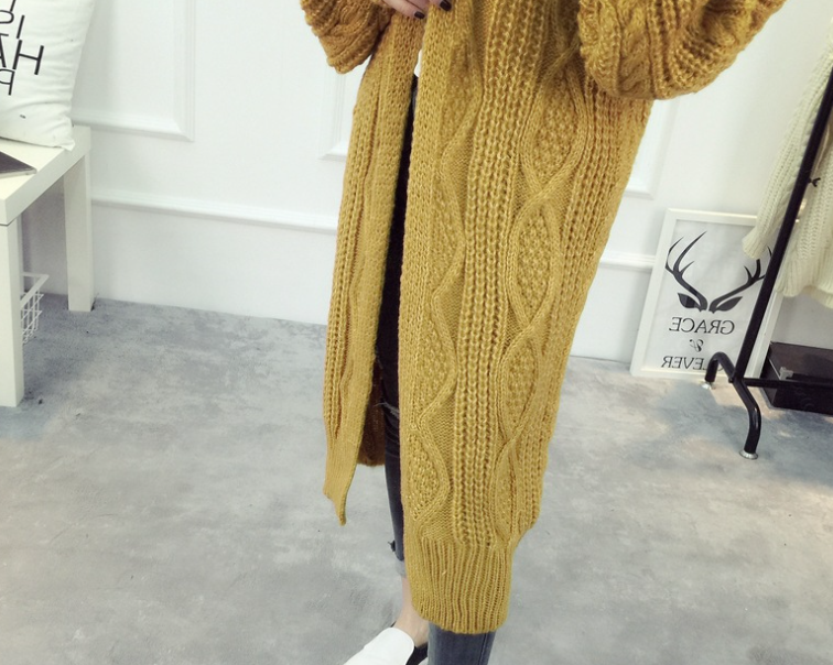 Yellow Cardigan