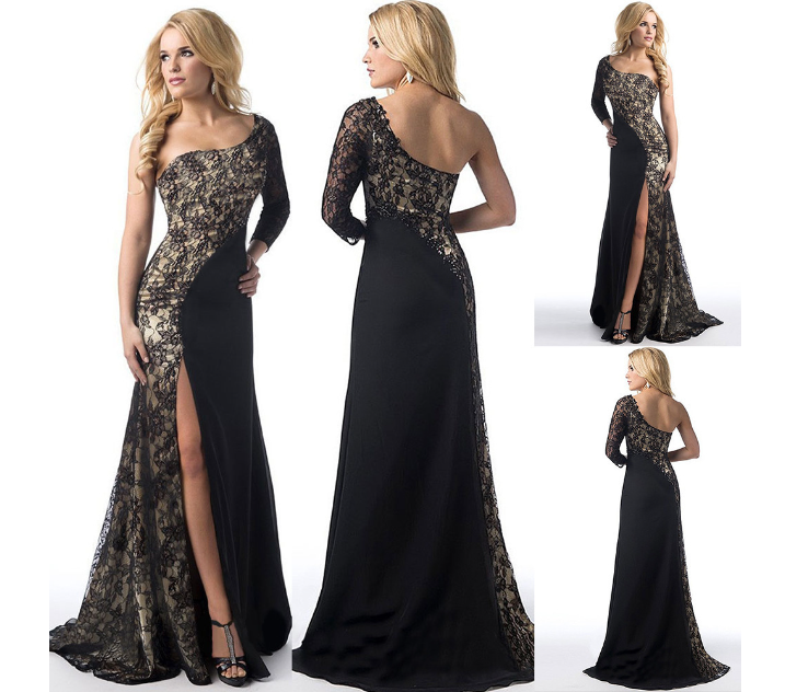 Elegant lace gown