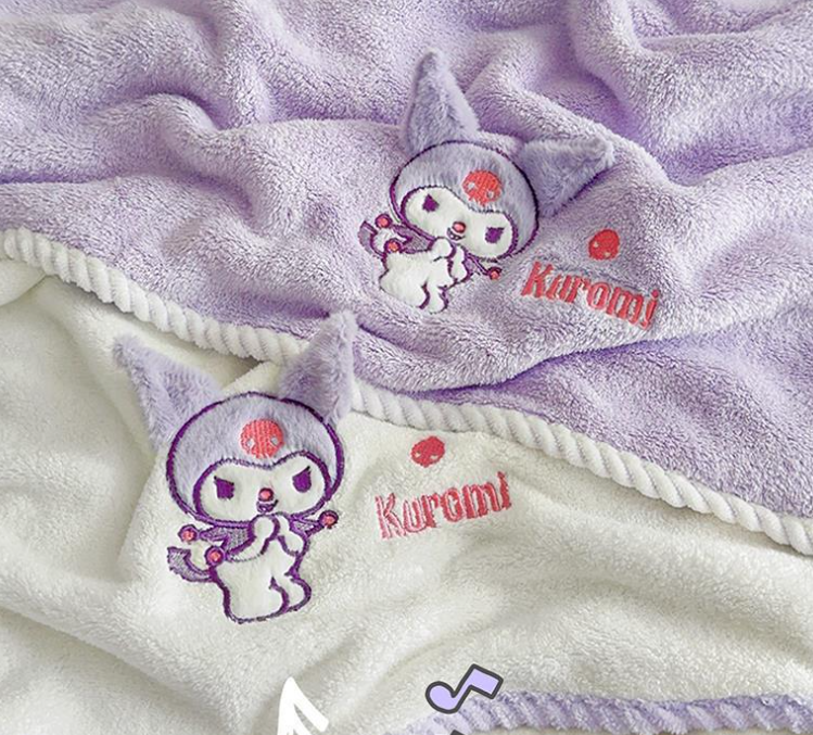Kuromi Bath Towel