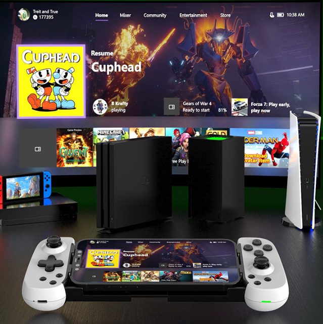 D6 Game Controller Features