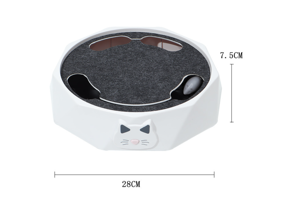 Drill Mouse Electric Cat Toy Image 1