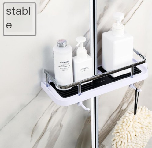 Multifunctional Shower Shelf in Use