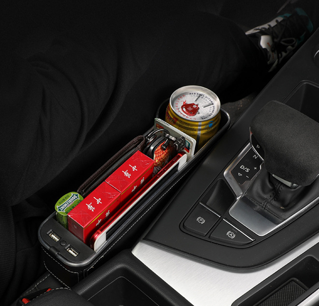 Car Storage Box in Use