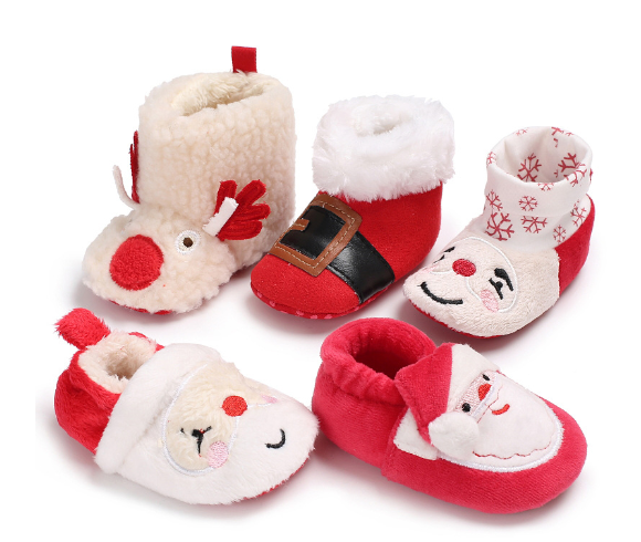 Christmas Baby Shoes 2