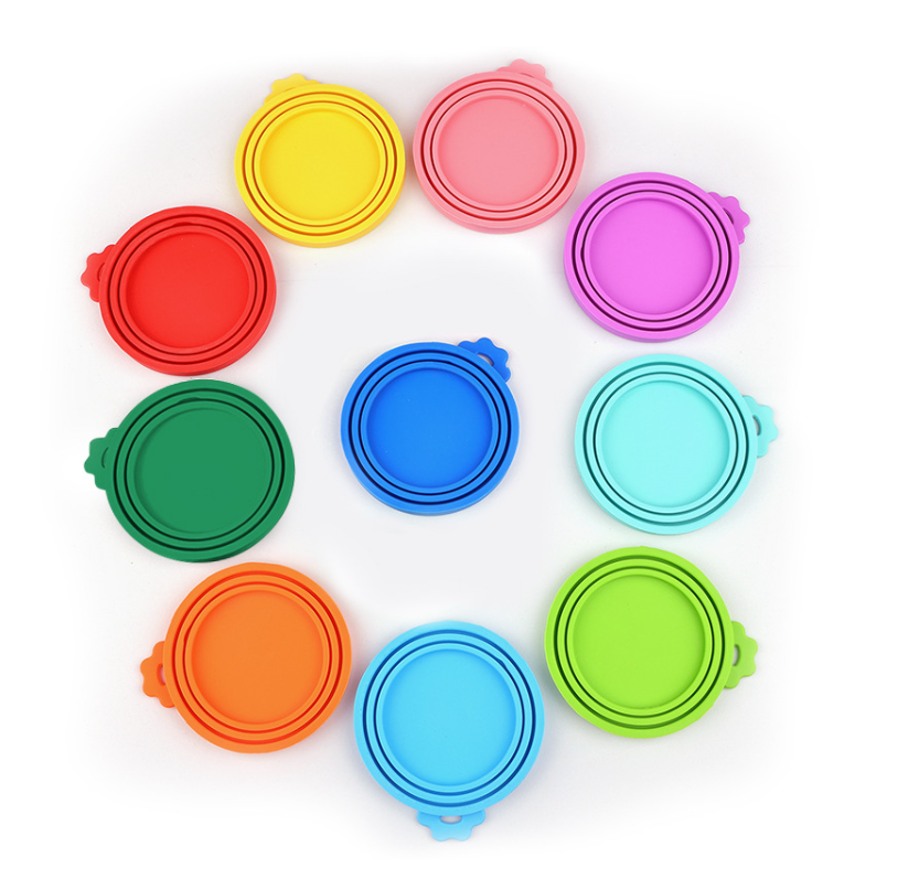 Various Colors of Silicone Pet Can Lid
