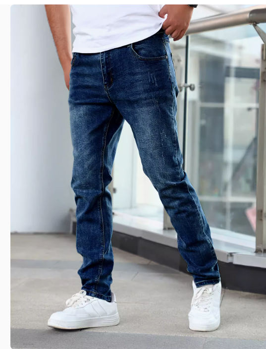 Levi Jeans Dark Blue Side View