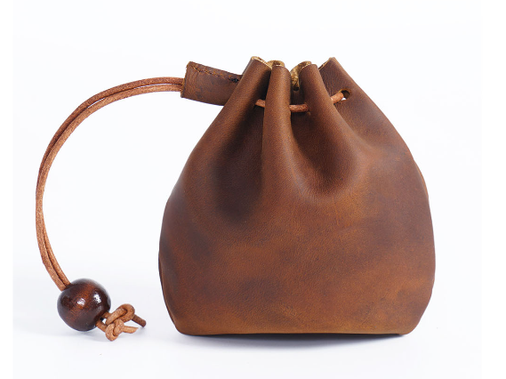 Drawstring Closure Coin Purse