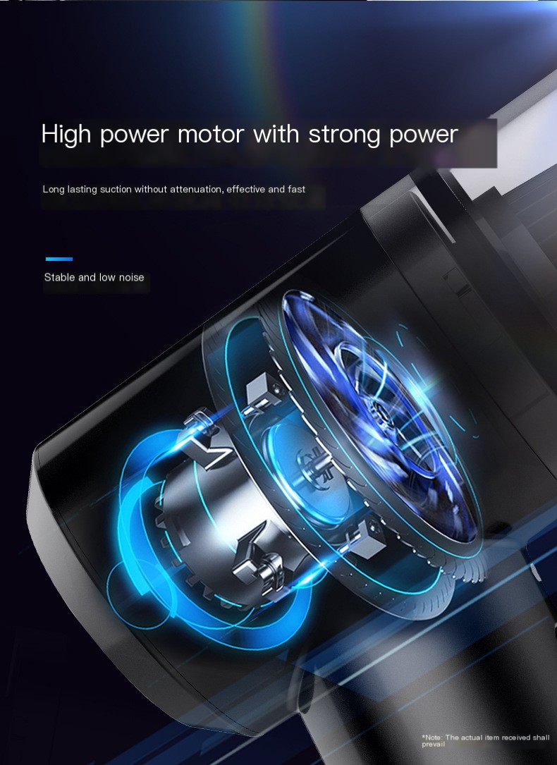 Wireless Car Vacuum Cleaner - Compact Size