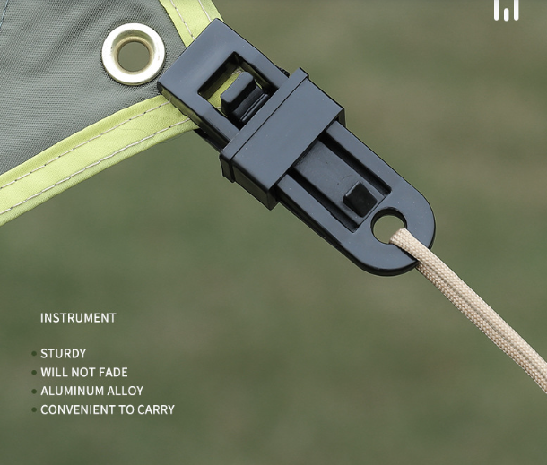 Tent Clip Features