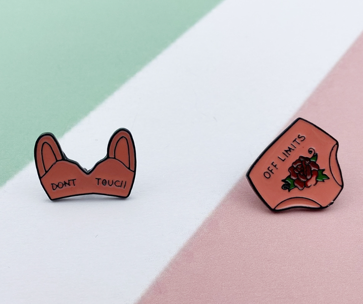 Cartoon Lingerie Pin 2