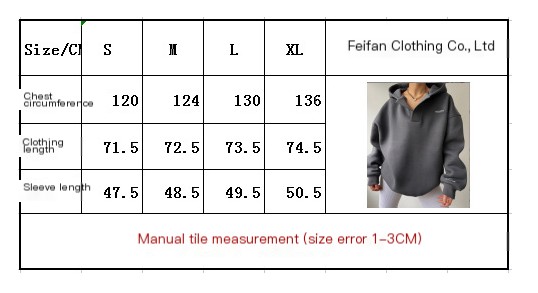 Fleece-lined Hooded Sweater