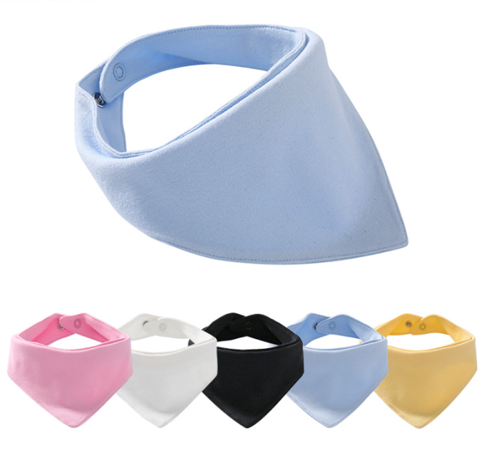 Saliva Towel Cotton Baby Triangle Scarf