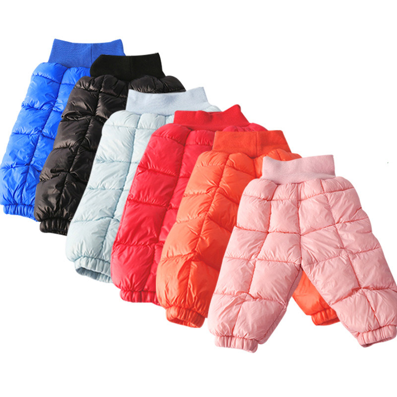 Boys and girls down cotton pants image