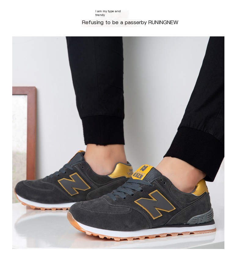 皮面款574 sneaker image