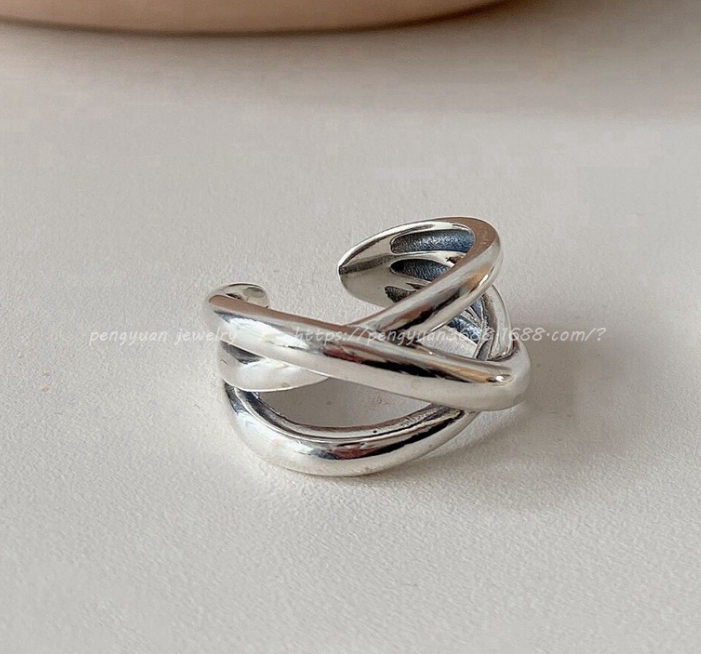 Stylish Silver Ring 2