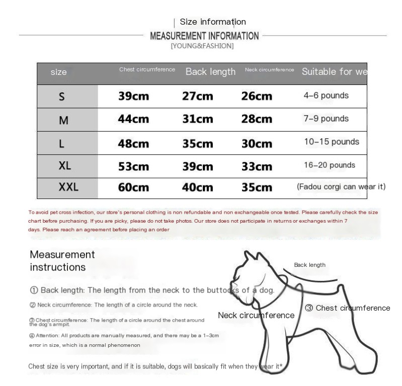 Net Red Puppy Raincoat Image 1