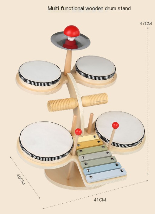 Multifunctional Music Drum Toy - BabyEmpire