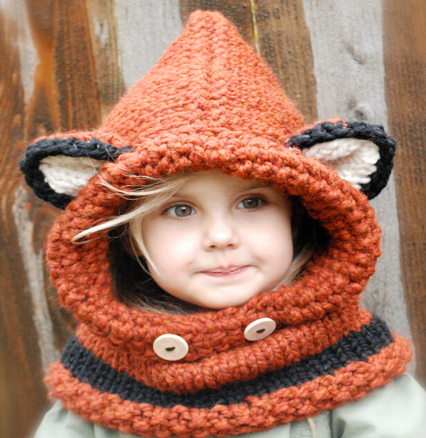Knitted Hat Cartoon Graphic