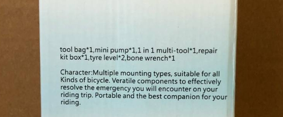 Bicycle Repair Tool Kit