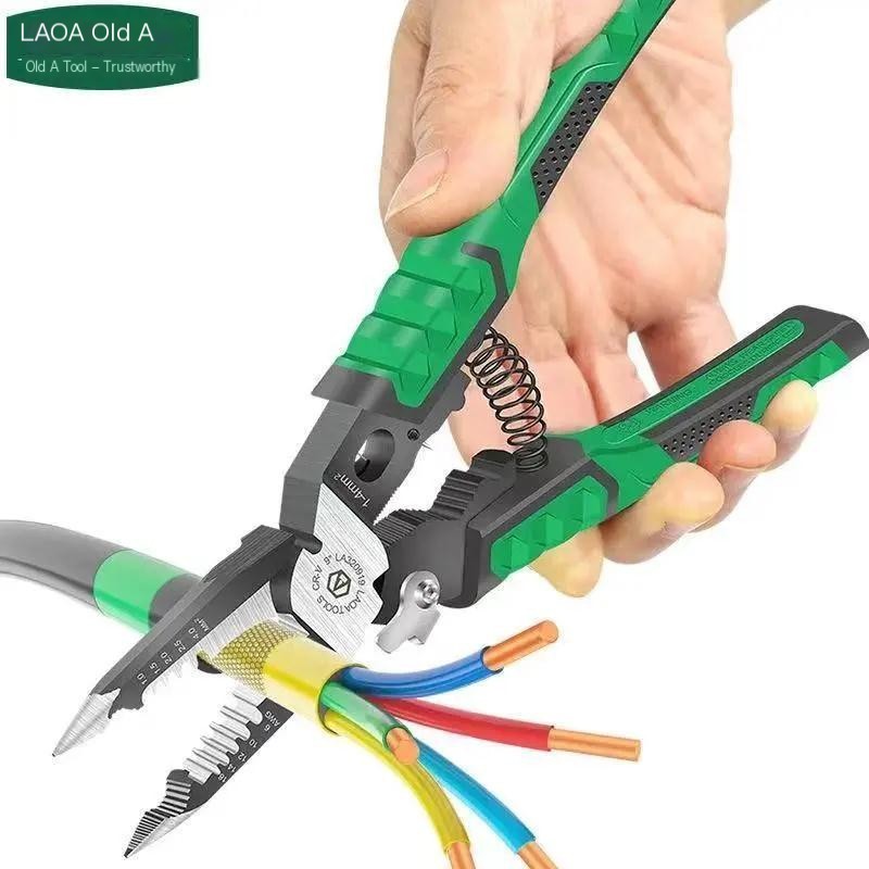 老A 9-in-1 Multifunctional Electrician Pliers