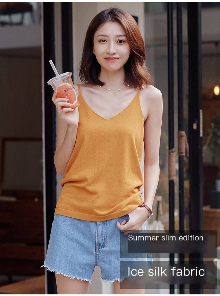 Knitted Sleeveless Top - Image 3