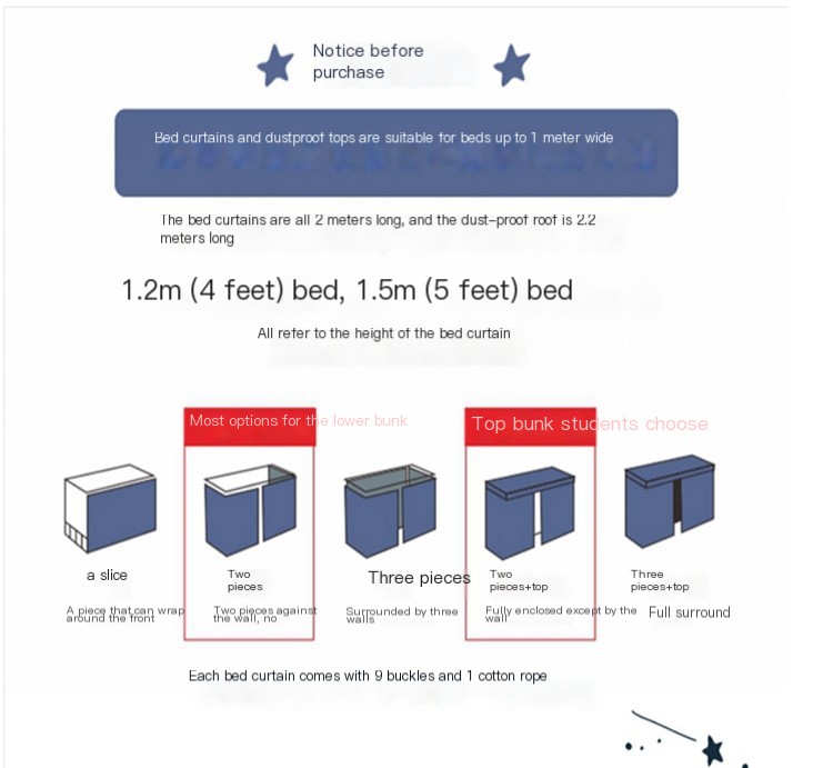 Bed Curtain Example