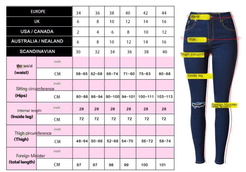 Slim-fit denim pants