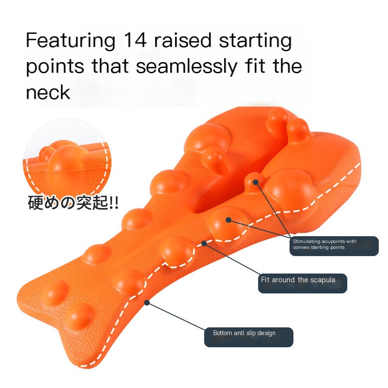 3D neck and shoulder massage pillow