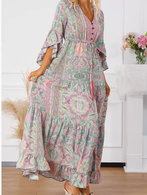 Women's Beach Vacation Dress 3
