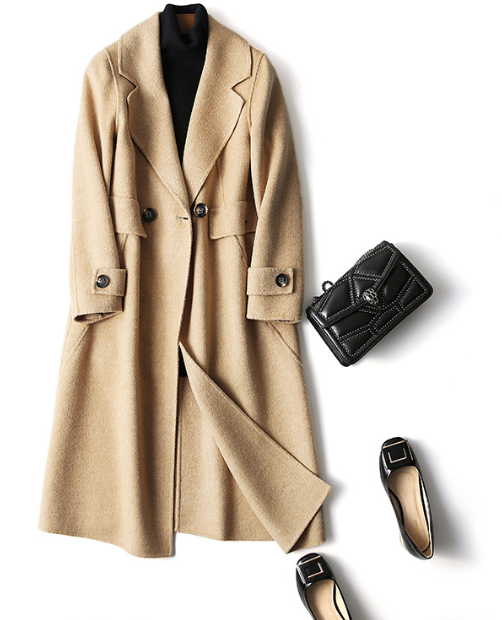 Wool Velvet Coat Image 2