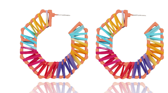 Raffia Earrings 5