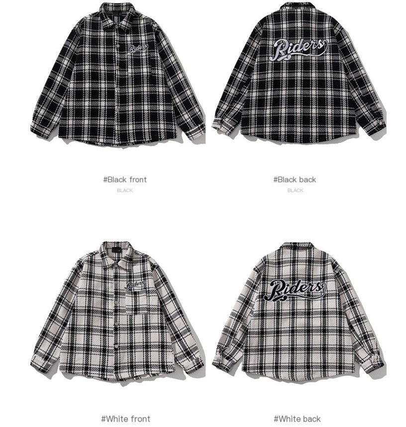 Langarmhemd mit Street-Revers für Herren – Bild 2