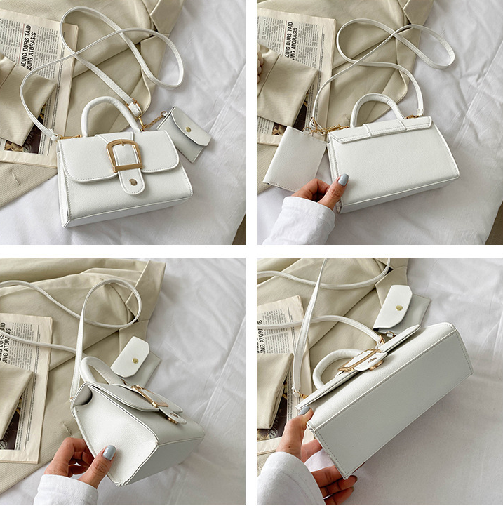 Fashionable Color Block Bag