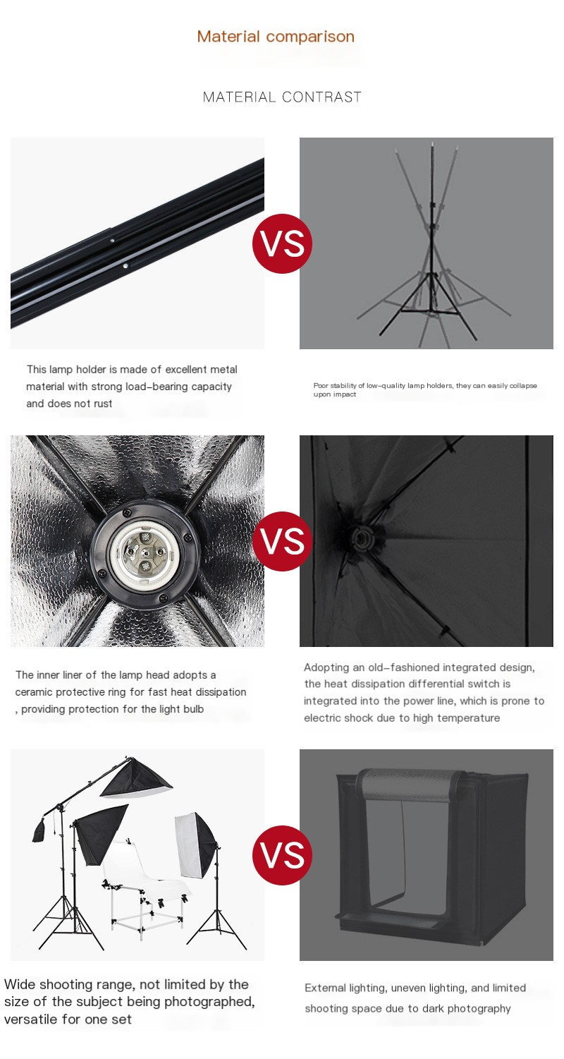 Professional photography lighting
