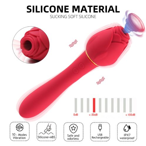 Rose Shaped Vibrator Image 2