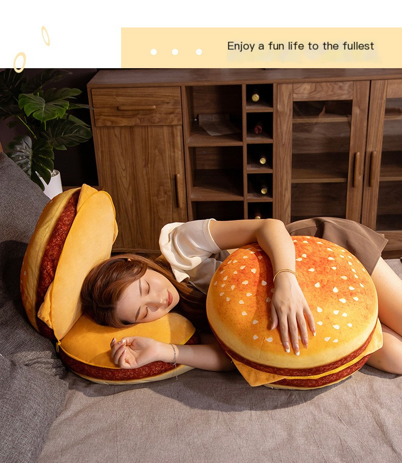 Hamburger Pillow 11