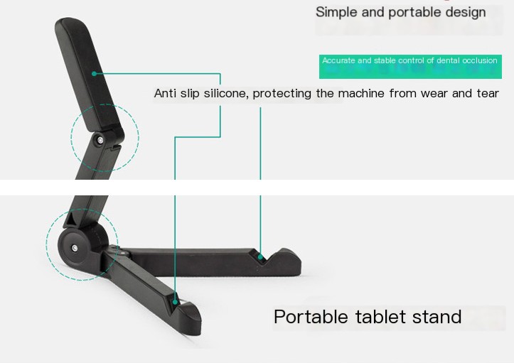 Folding Tripod Stand in Black