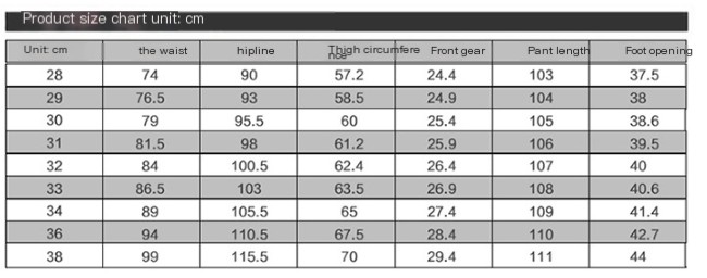 Men's Straight Jeans