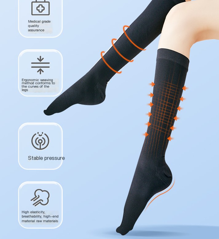 Mid-Cut Romper Compression Socks Image 2