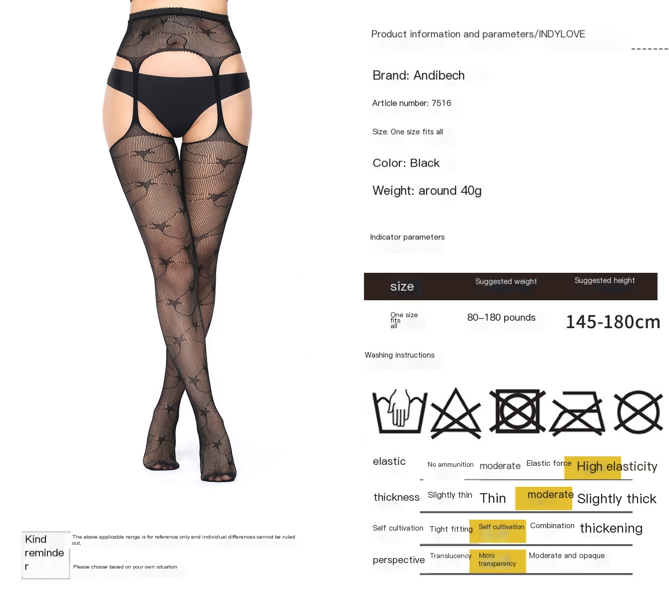 Elegant Nylon Stockings