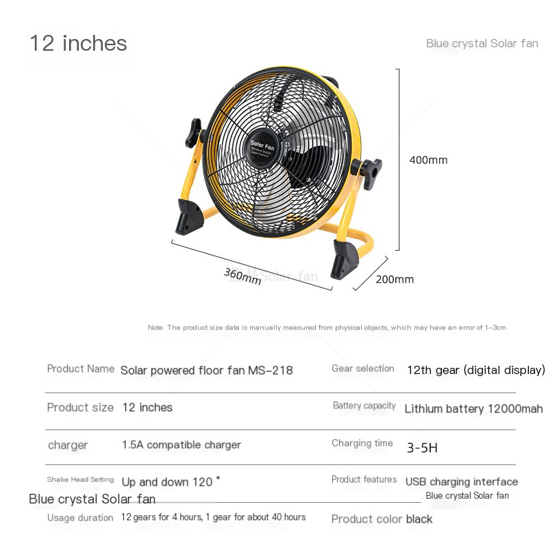 Outdoor Camping Fan Image 5