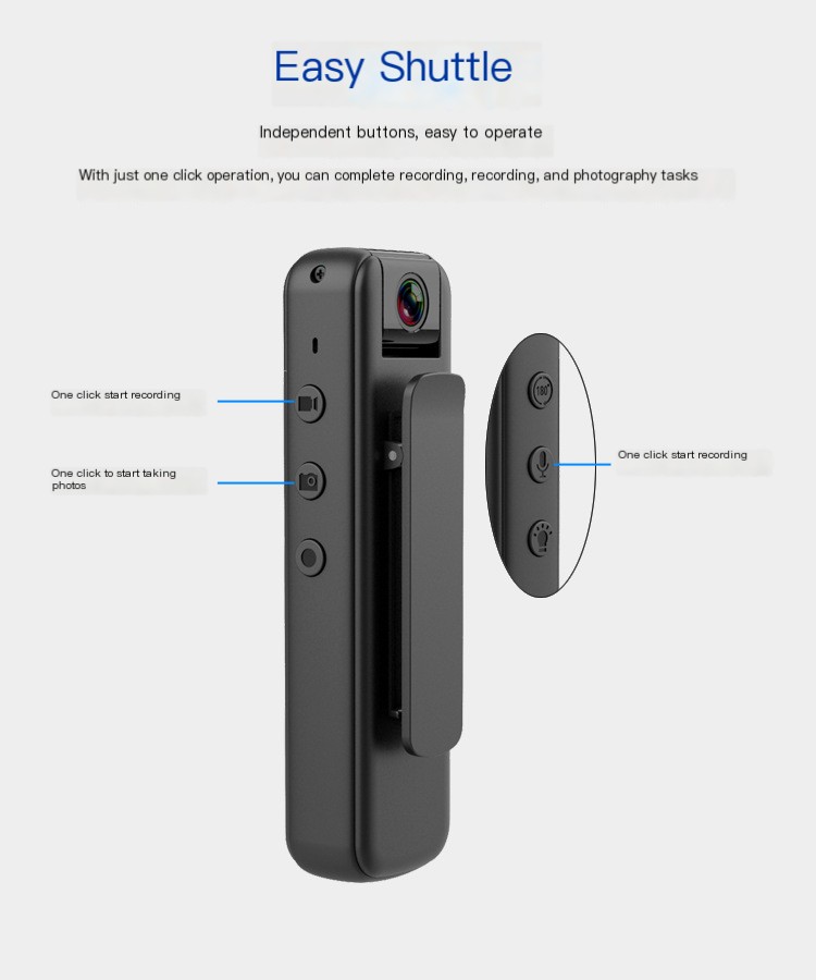 HD Clip-On Camera