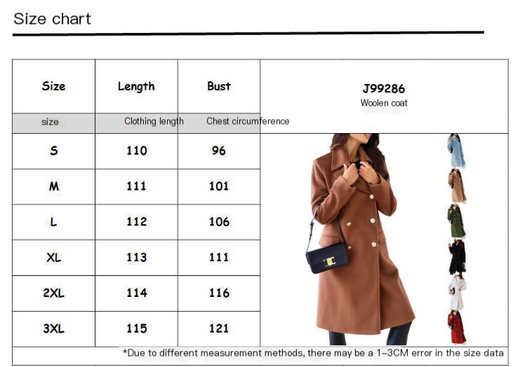 Women's Woolen Coat Image