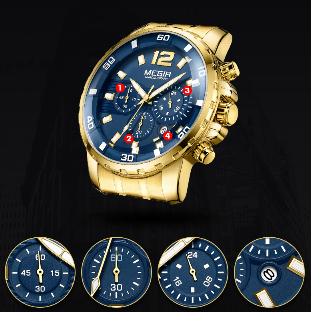 Multi-functional Sports Watch Close-up