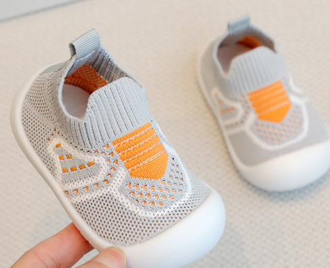 KEYİFÇO™ Annelerin Özel Tasarımı Kaymaz Taban Fileli Bebek Ayakkabıları image