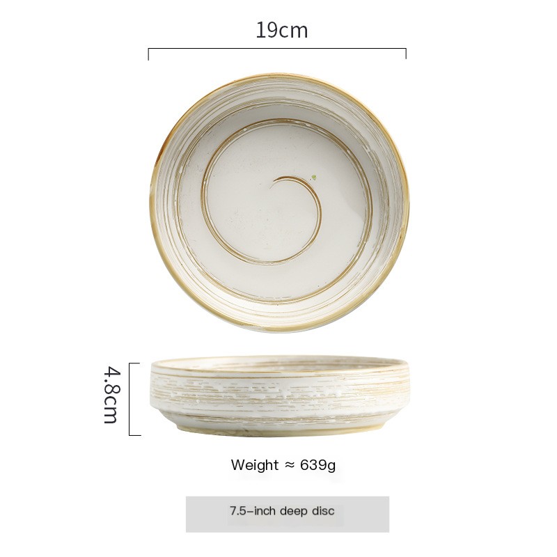 Painted Quaint Canteen Ceramic Rice Bowl