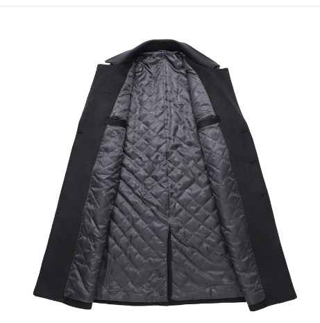 Woolen Coat Back View