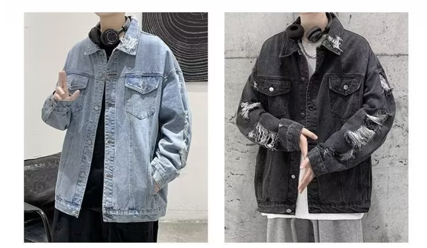 2020潮牌油画高街夹克 design detail