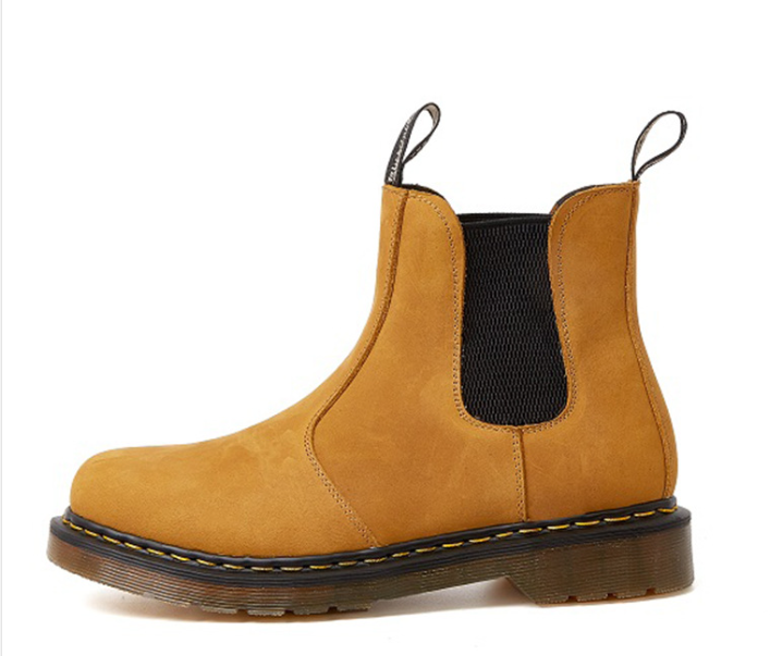 Botas de piel Crazy Horse con puntada real Imagen 1