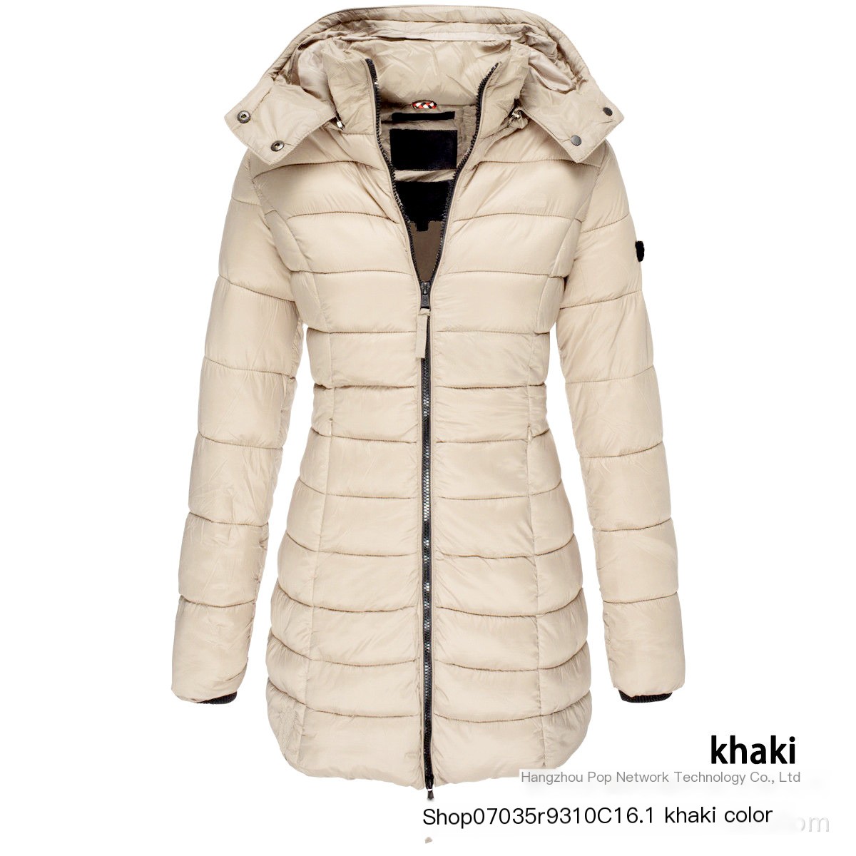 Feminine Midi Coat - Image 7